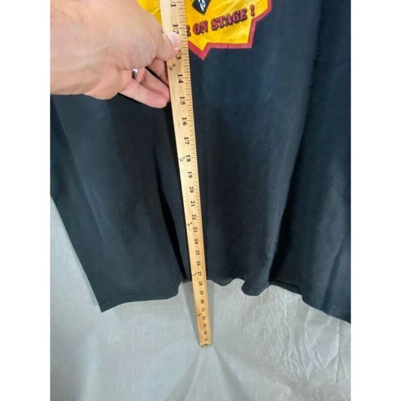 Grease Live On Stage Shirt Adult 2XL Black West Orange HS Short Sleeve Tee Mens. - Picture 8 of 9